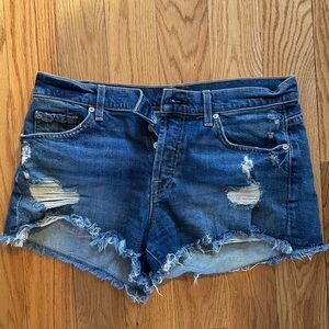 7 For All Mankind Jean Shorts